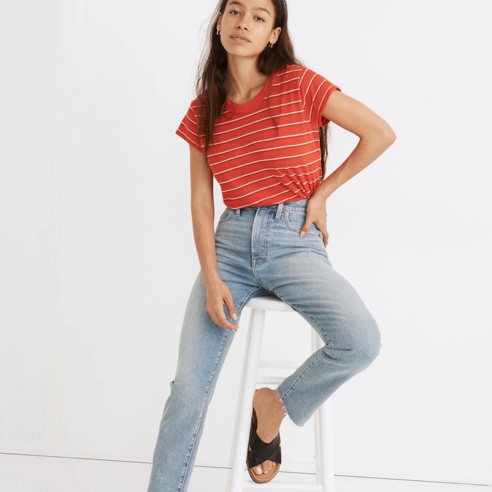 Madewell Curvy Mom Jean